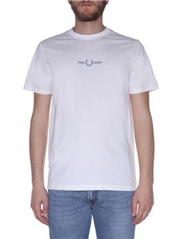 T-shirt fred perry logo SNOW WHITE