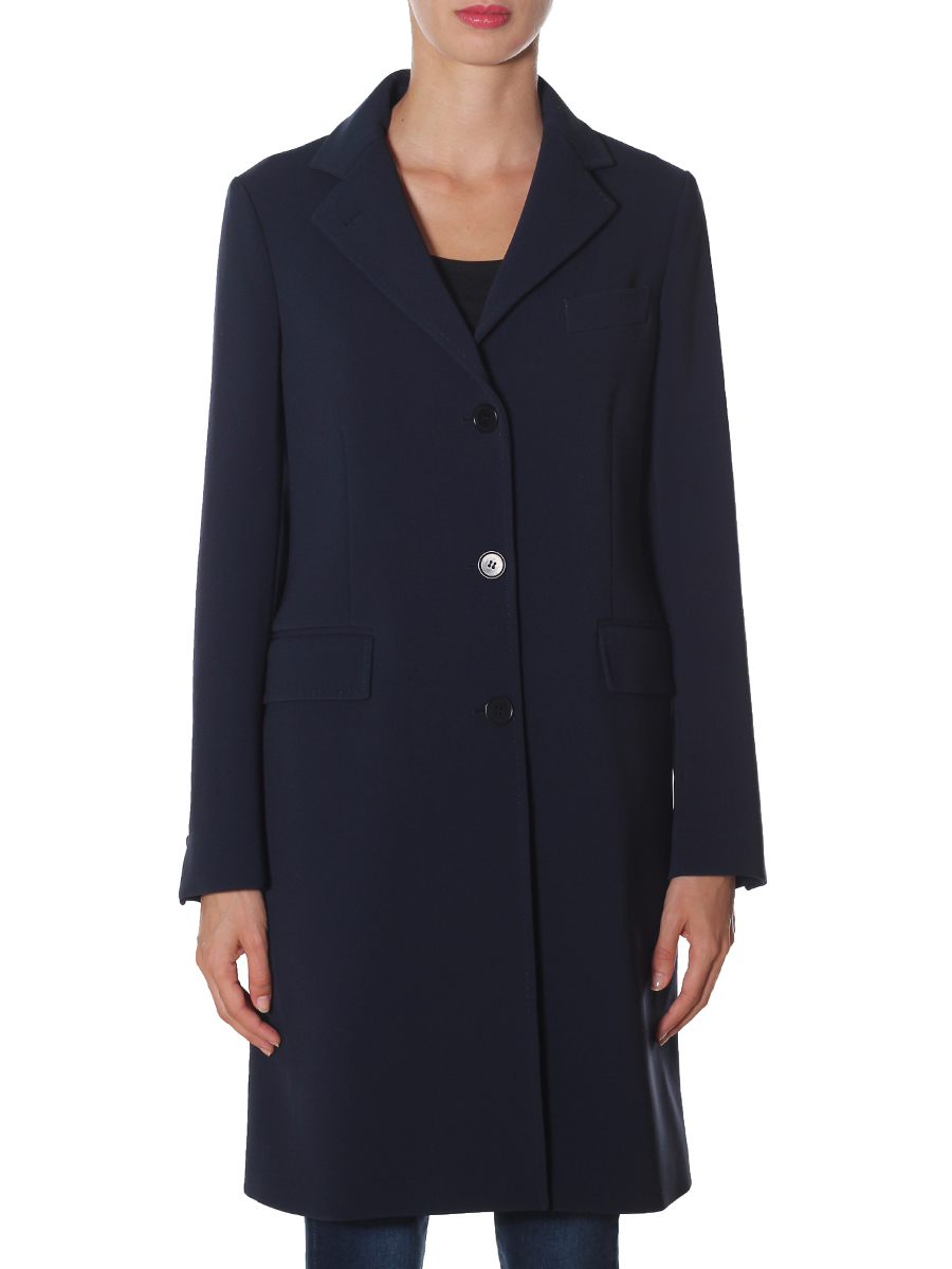 cappottino blu donna