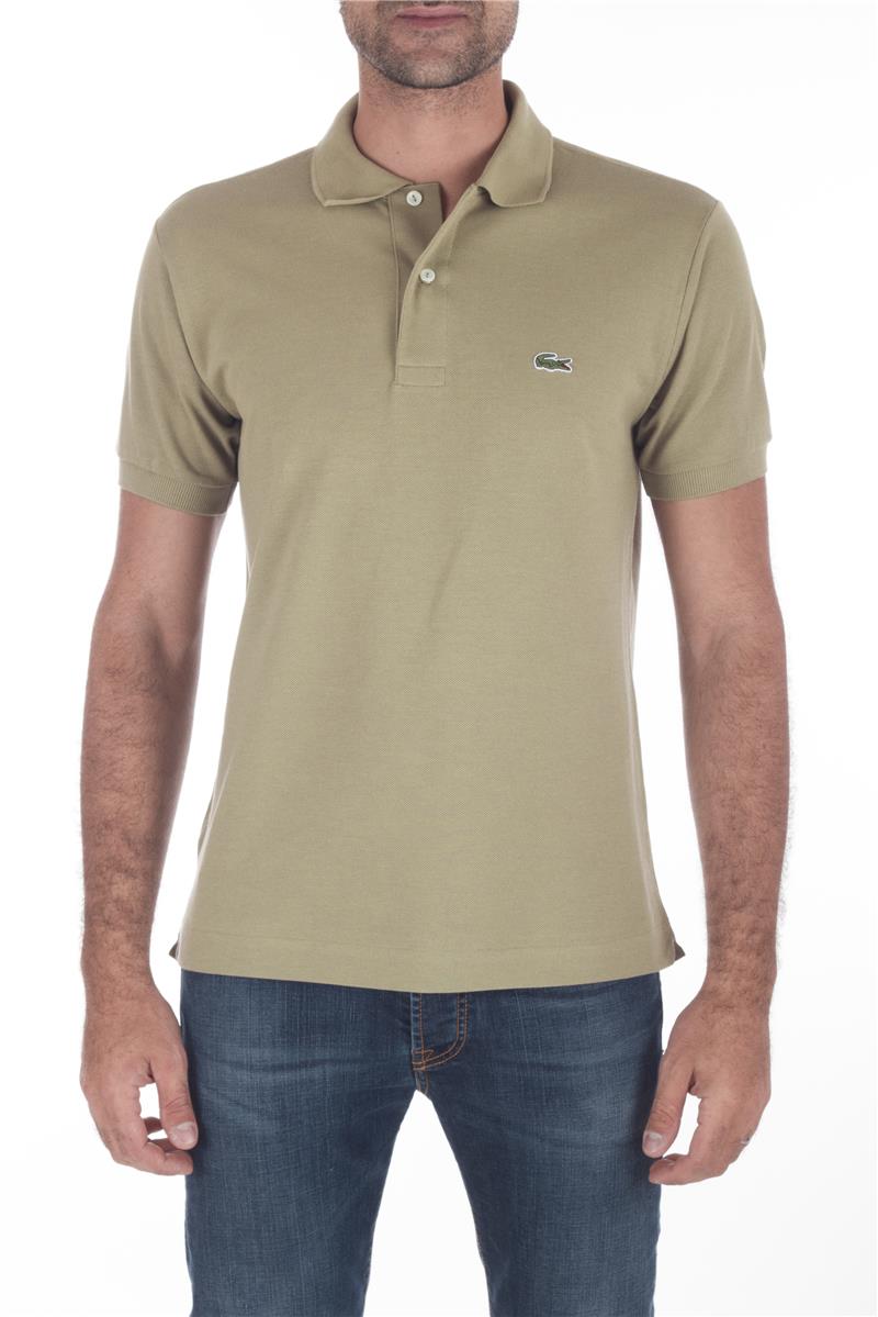 lacoste polo beige