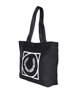 Brorsa fred perry graphic tote BLACK