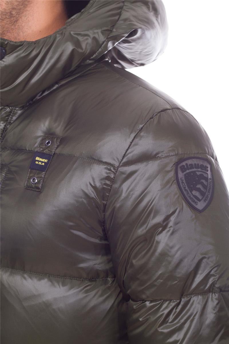 giubbotto lungo verde