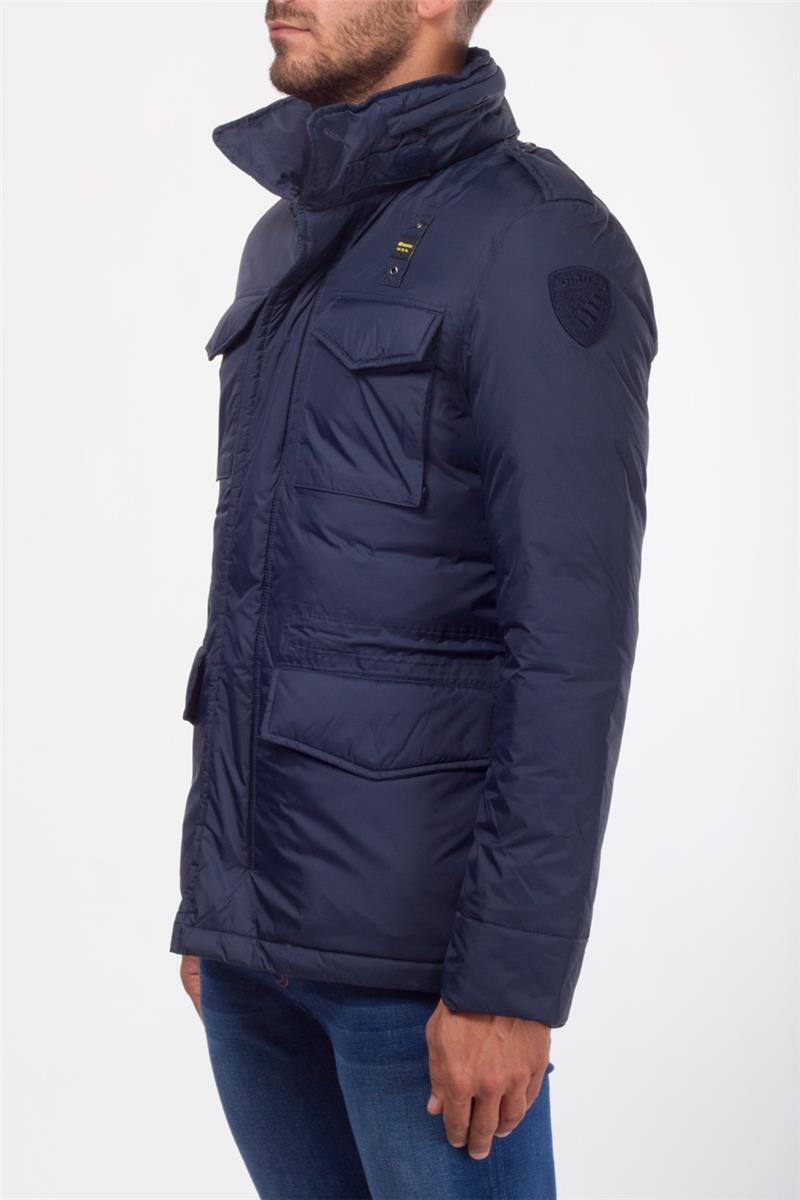field jacket blauer
