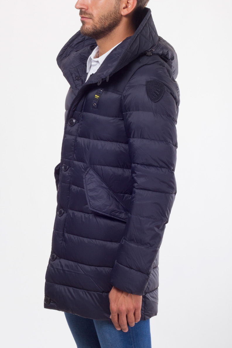 Blauer Piumino Uomo Invernale Lungo Piumino Uomo Lungo