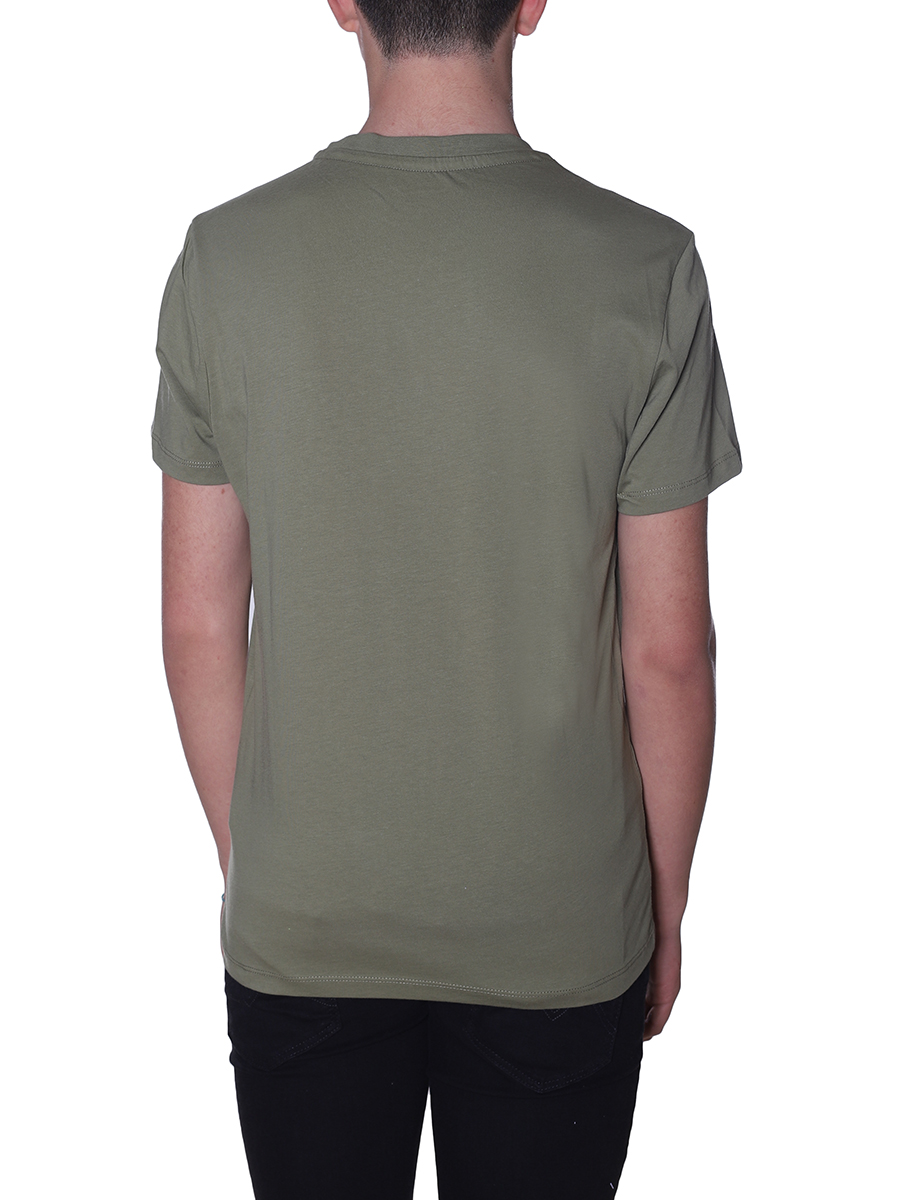 t shirt uomo verde militare