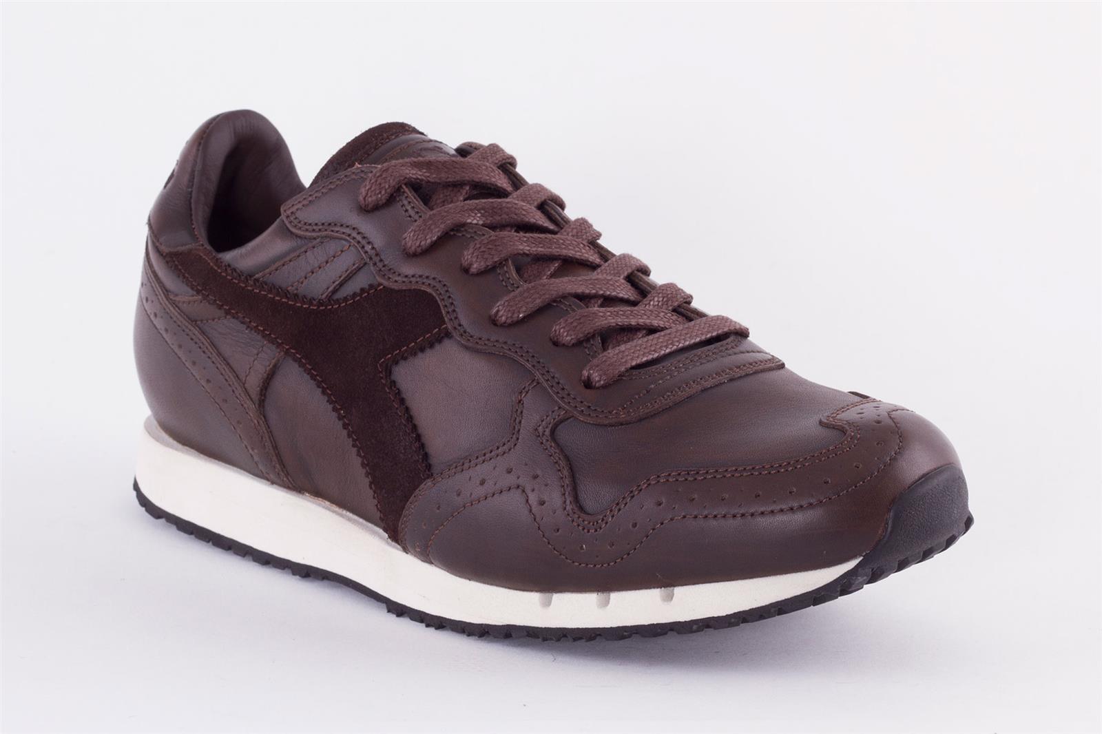 diadora vintage uomo marrone