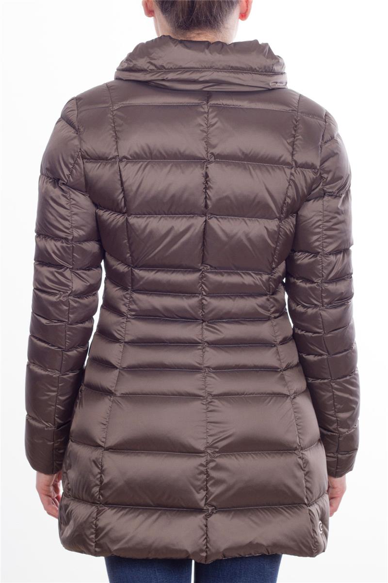 piumino marrone donna