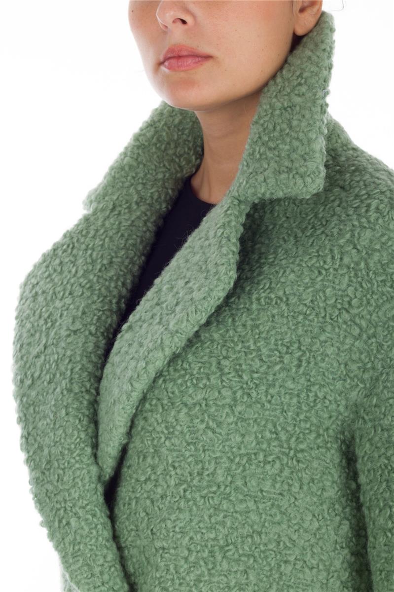 lana bouclè cappotto