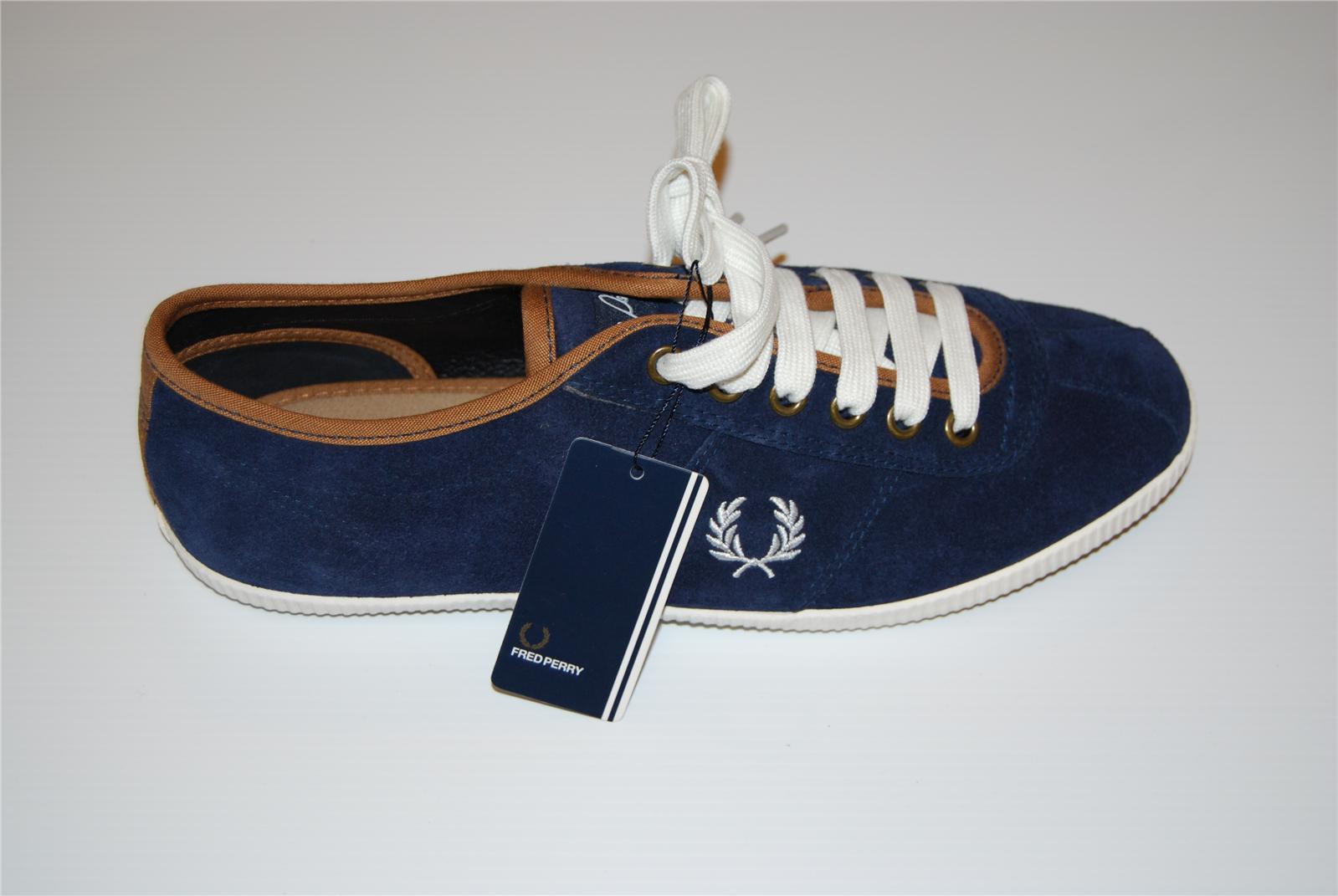 fred perry scarpe blu