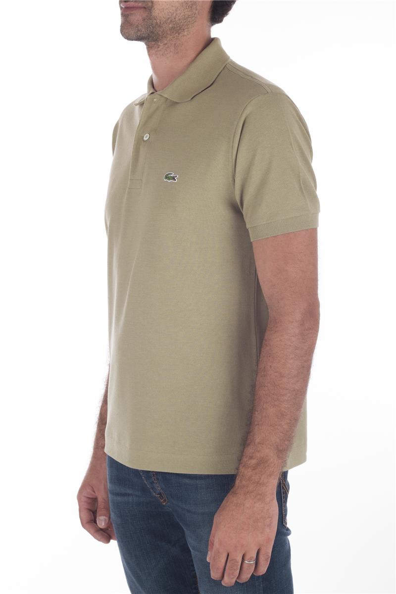 brown lacoste polo