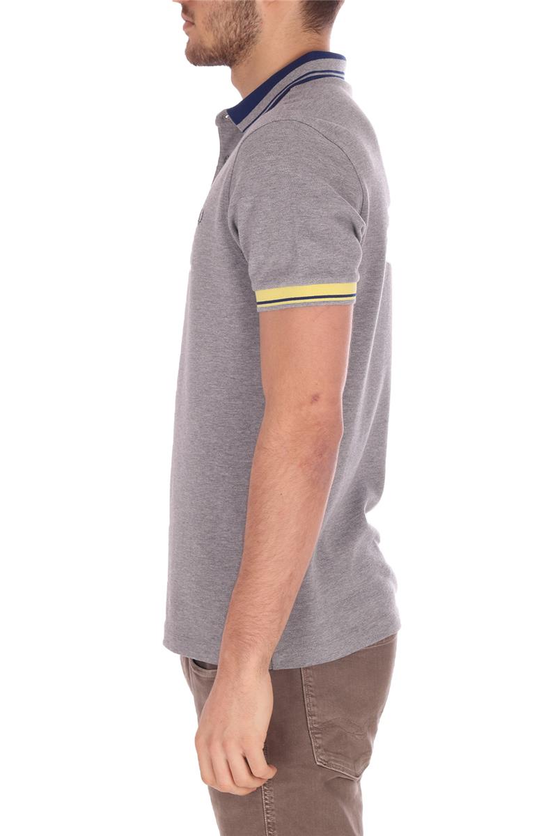 Polo con ricamoFred Perry in Cotone da Uomo colore Grigio Uomo Abbigliamento da T-shirt da Polo 