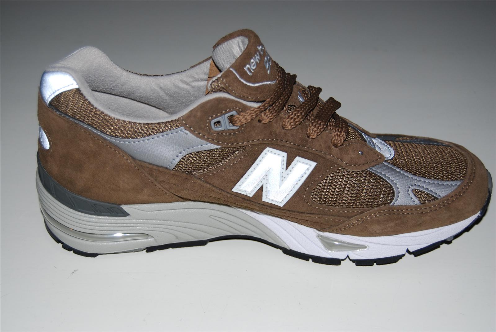 new balance 991 pelle marrone